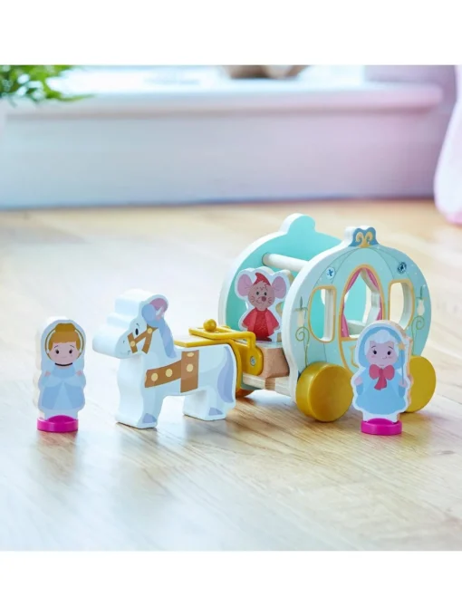 * Disney Princess Wooden Cinderella Pumpkin Carriage Set* Disney