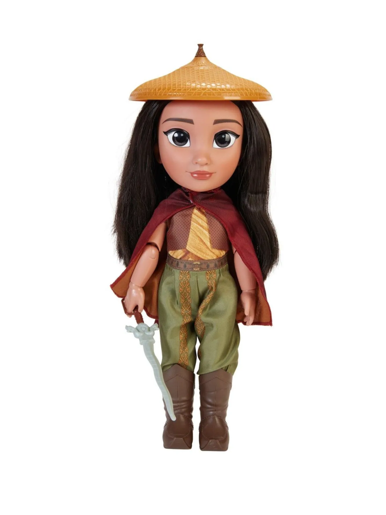 * Disney Raya Warrior Doll With 11 Points Of Articulation – 14″ Tall* Disney