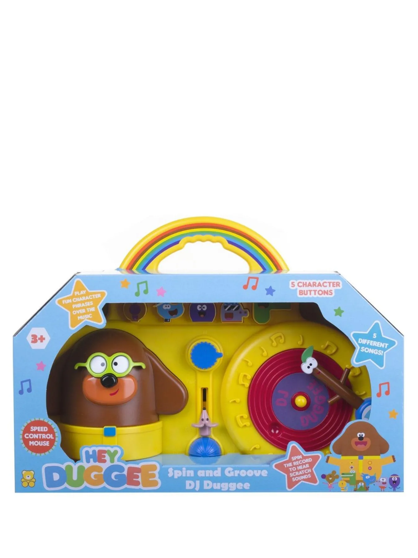 Christmas Gifts Hey Duggee Spin And Groove With Dj Duggee Musical Toy* Christmas Gifts