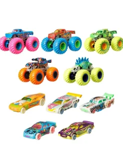 Christmas Gifts Hot Wheels Monster Trucks 1:64 Glow In The Dark Collection* Christmas Gifts