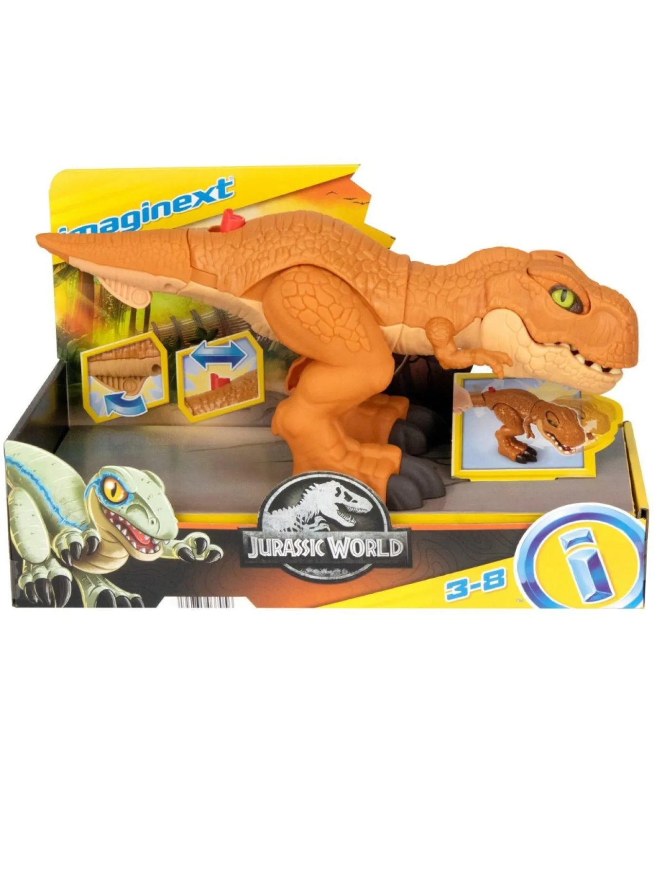 Christmas Gifts Imaginext Jurassic World Thrashin' Action T.Rex Dinosaur* Christmas Gifts