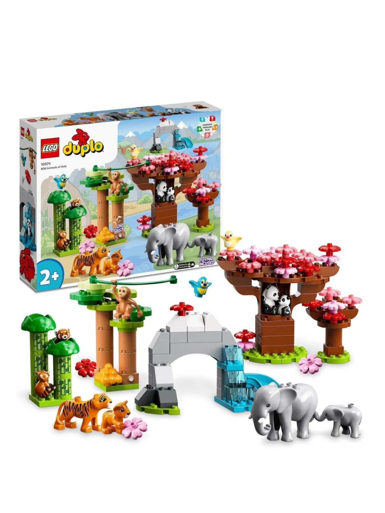 * Lego Duplo Wild Animals Of Asia Animal Toy Set 10974* Lego