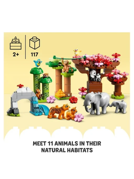 * Lego Duplo Wild Animals Of Asia Animal Toy Set 10974* Lego