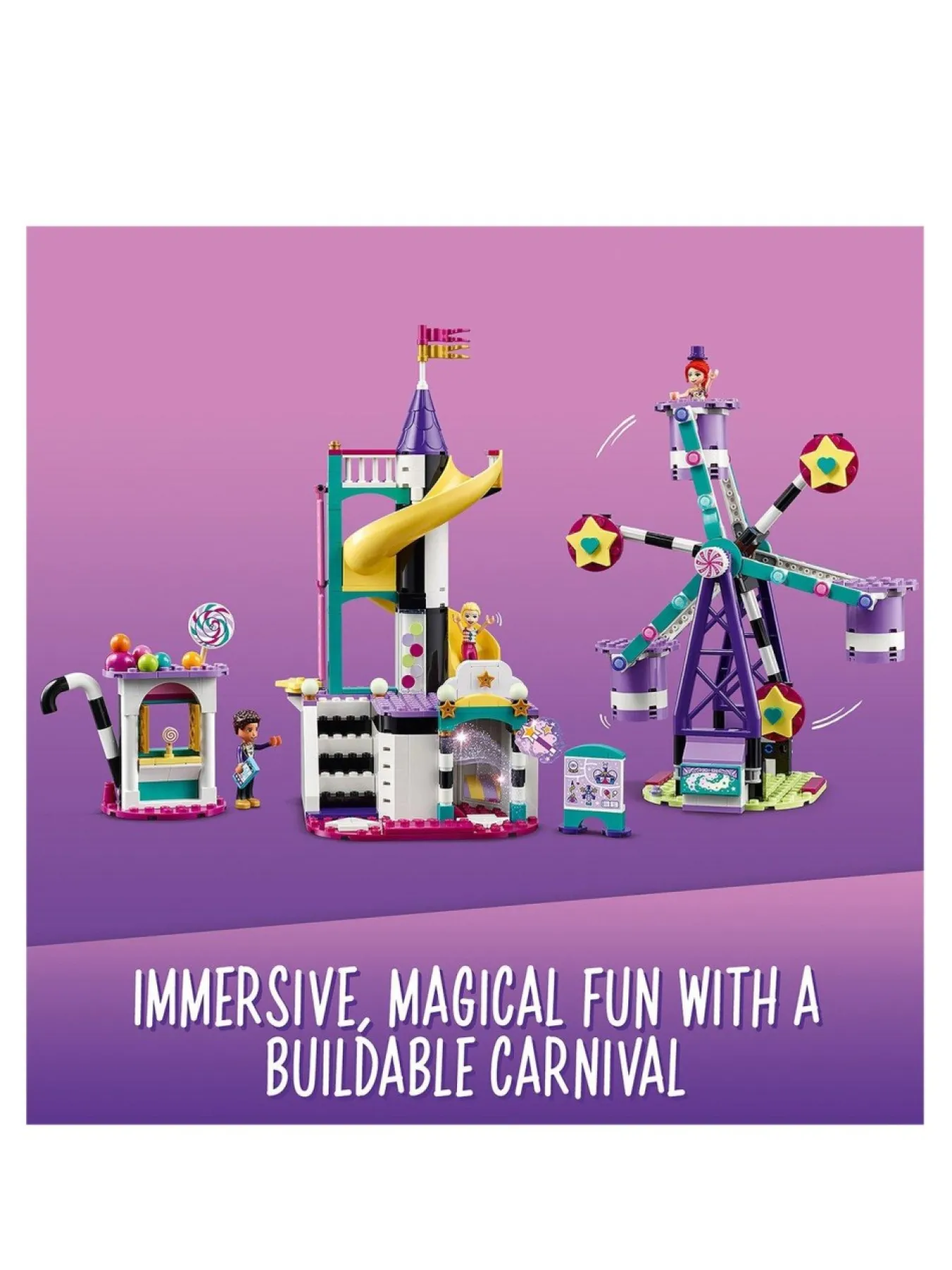 * Lego Friends Friends Magical Ferris Wheel And Slide 41689* Lego