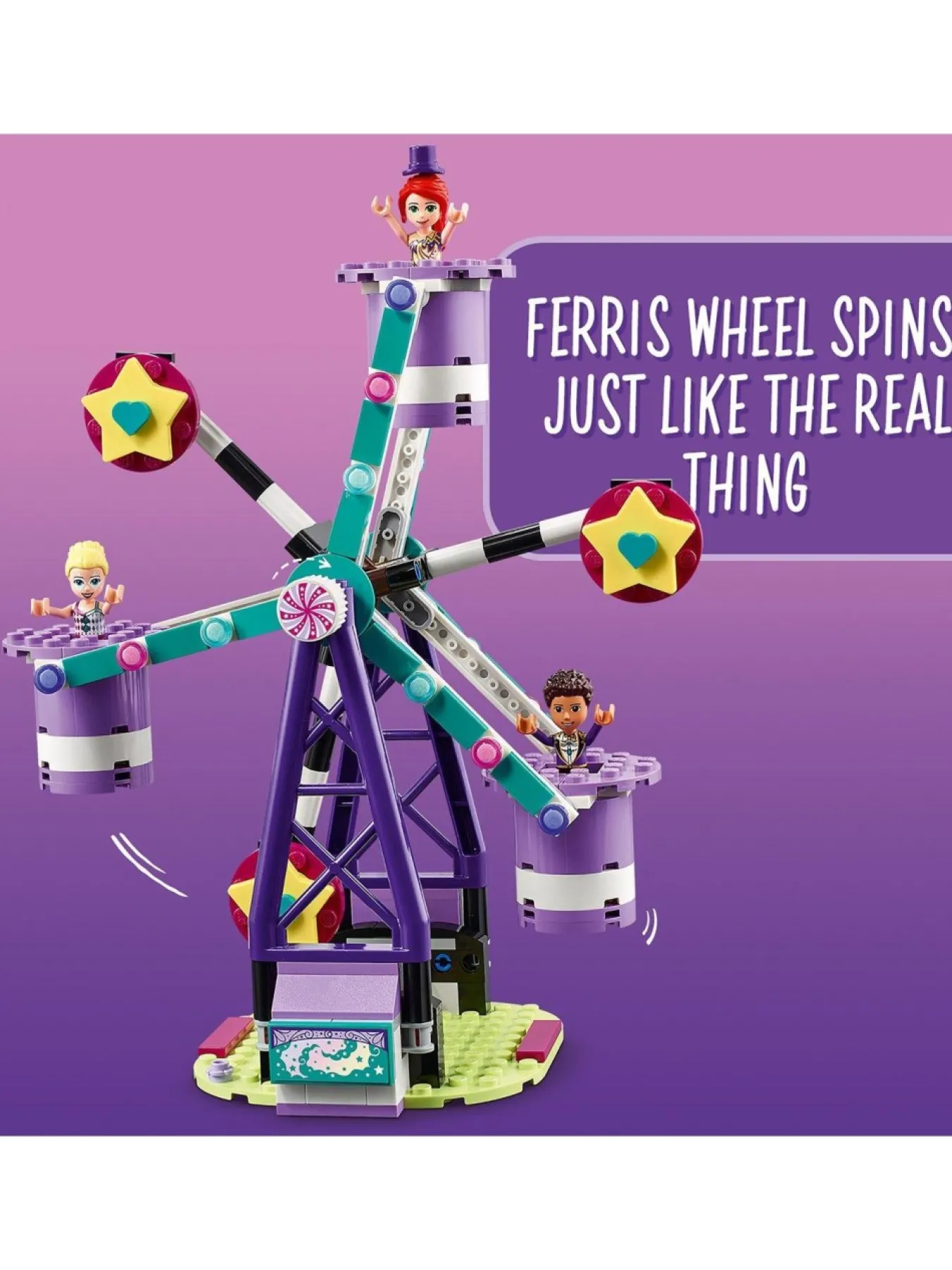 * Lego Friends Friends Magical Ferris Wheel And Slide 41689* Lego