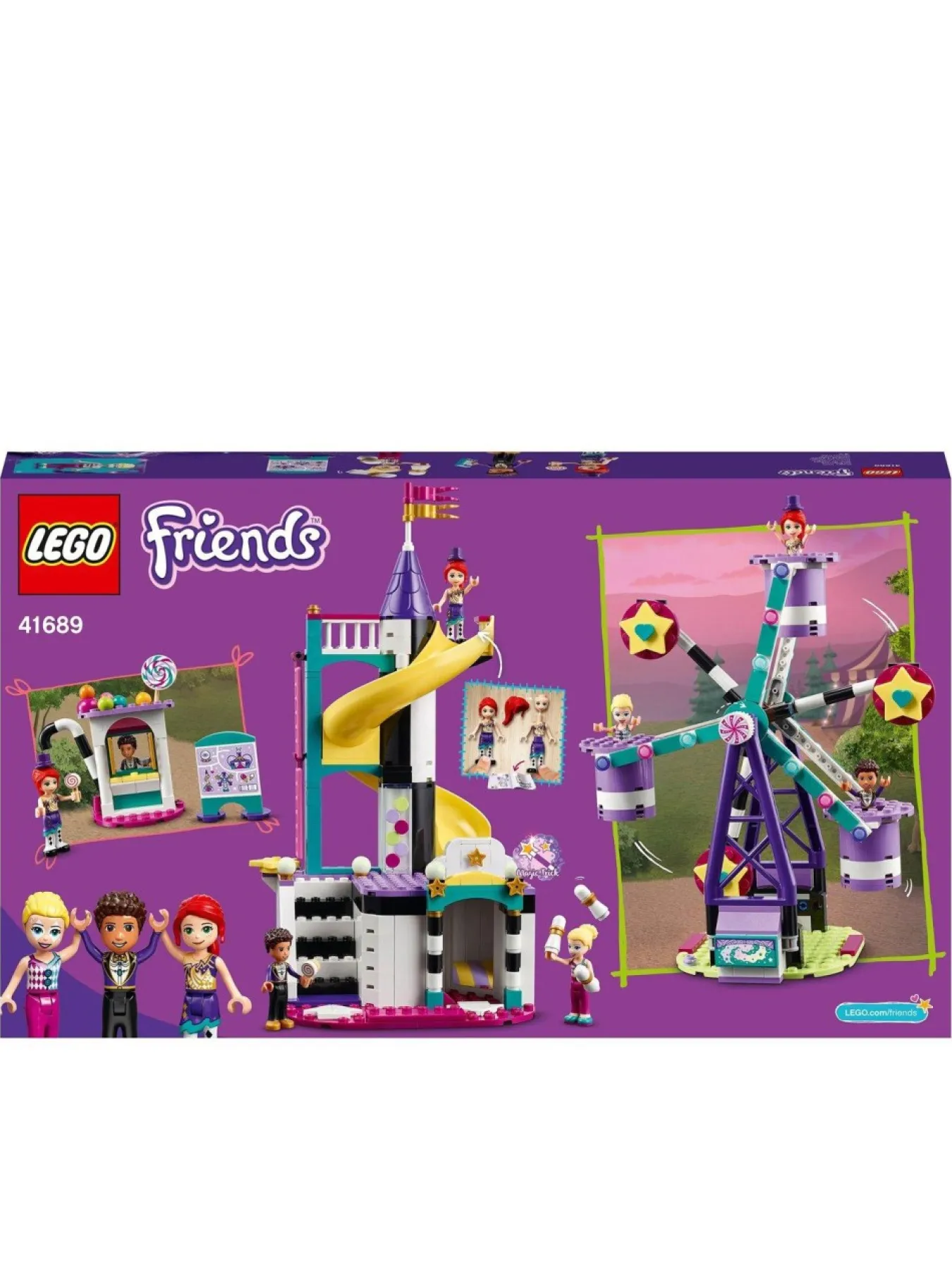* Lego Friends Friends Magical Ferris Wheel And Slide 41689* Lego