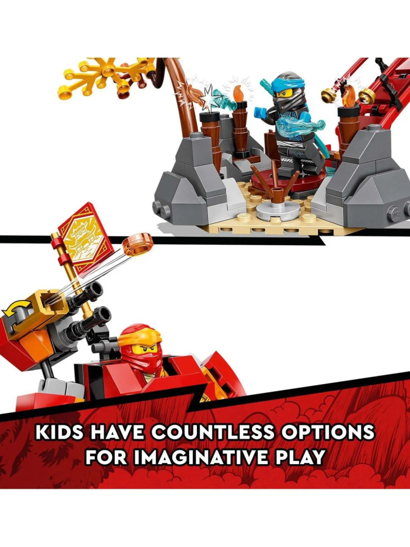 * Lego Ninjago Ninja Dojo Temple Master Of Spinjitzu Set 71767* Lego
