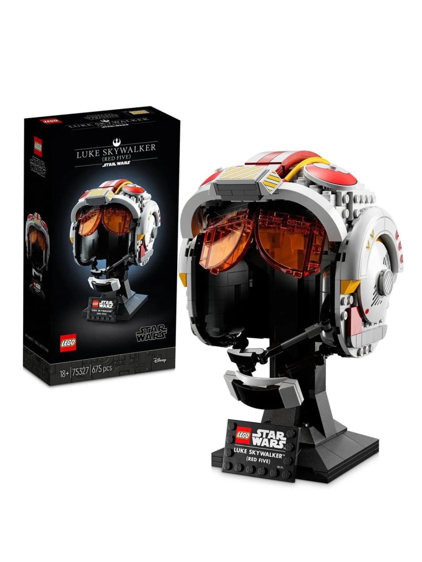 * Lego Star Wars Luke Skywalker Red 5 Helmet Set 75327* Lego