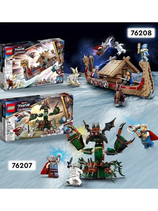 * Lego Super Heroes Attack On New Asgard Thor Set 76207* Lego