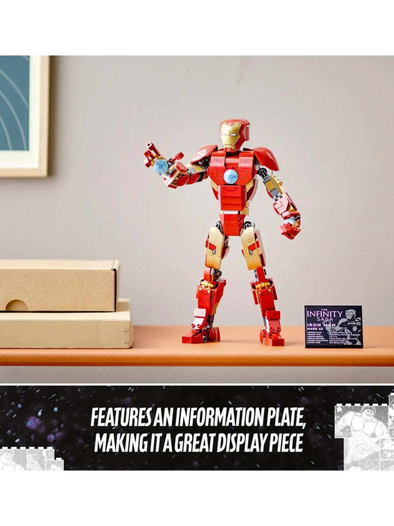 * Lego Super Heroes Iron Man Figure Building Toy 76206* Lego
