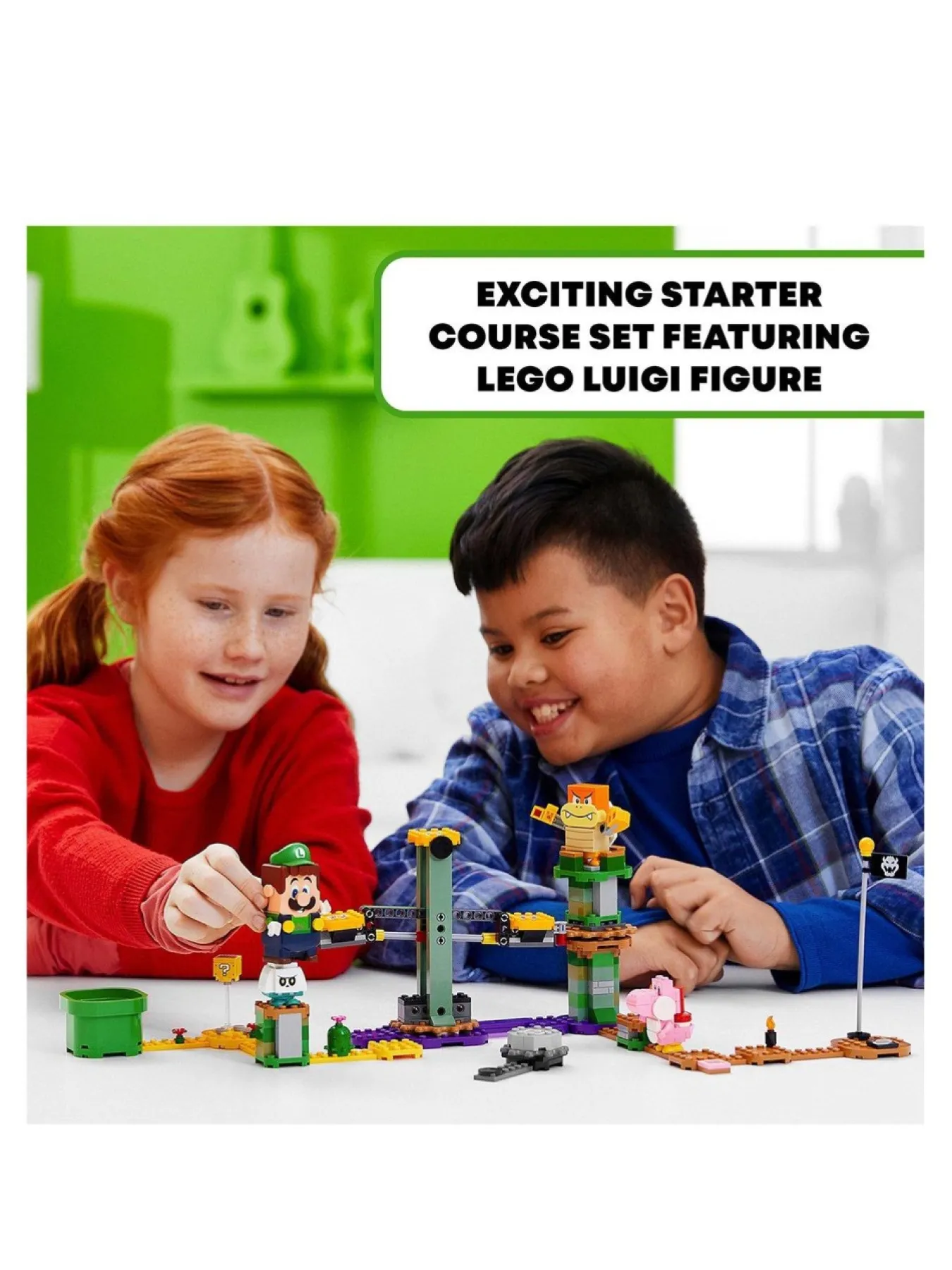 * Lego Super Mario Super Mario Luigi Starter Course Toy 71387* Lego