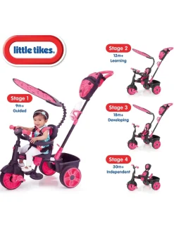 * Little Tikes 4-In-1 Deluxe Edition – Neon Pink* Little Tikes