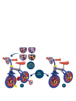 * Marvel Spidey & His Amazing Friends Switch-It Multi-Character 2-In-1 10″ Training Bike* Marvel