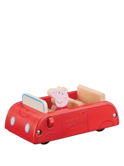 * Peppa Pig Peppas Wood Play Family Car & Figure* Peppa Pig