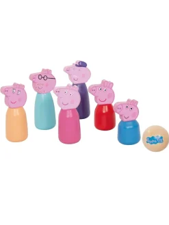 * Peppa Pig Wooden Character Skittles* Peppa Pig