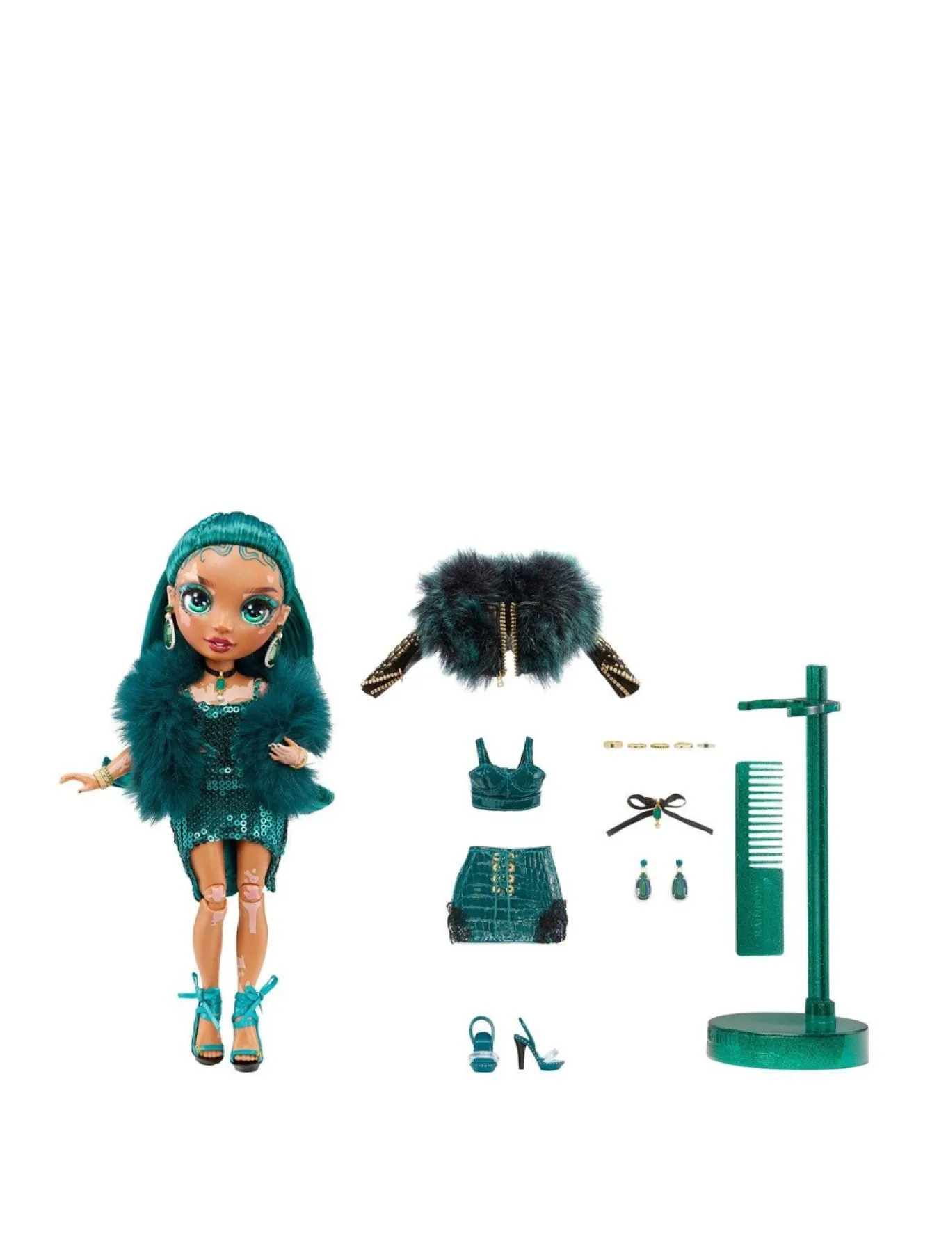 * Rainbow High Core Fashion Doll- Jewel Richie (Emerald)* Rainbow High