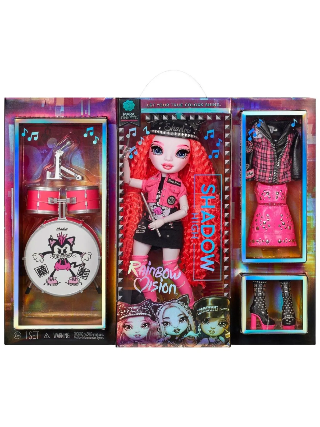 * Rainbow High Rainbow Vision Shadow High – Mara Pinkett* Rainbow High