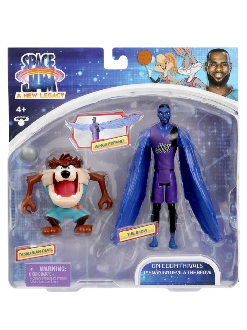 Christmas Gifts Space Jam S1 Buddy Fig 2Pk – Taz & The Brow* Christmas Gifts