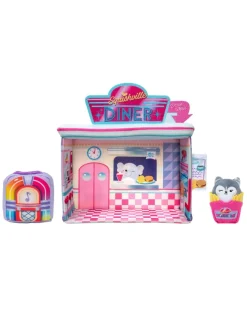 Christmas Gifts Squishville Sqm – Medium Soft Playset (Squishville Diner Deluxe Play Scene)* Christmas Gifts
